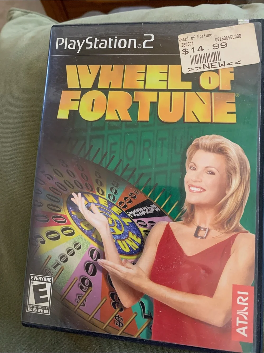 Wheel of Fortune (PlayStation 2) - Green/Red Cover